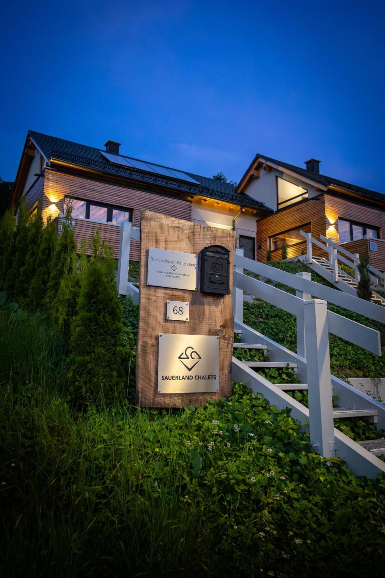 Sauerland Chalets - "Die Chalets Am Bergelchen" 빈터베르크 외부 사진